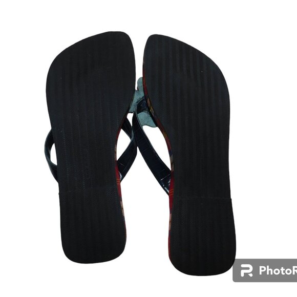 Brighton Made In Italy Flip Flop Thong Sandals Size 6.5 - Picture 9 of 9